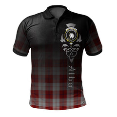 Cunningham Dress Tartan Polo Shirt - Alba Celtic Style