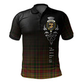 Drummond of Strathallan or Ogilvy Tartan Polo Shirt - Alba Celtic Style