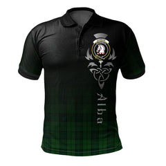 Dunbar Hunting Tartan Polo Shirt - Alba Celtic Style