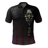 Gordon Red 02 Tartan Polo Shirt - Alba Celtic Style