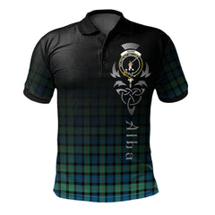 Gunn Ancient Tartan Polo Shirt - Alba Celtic Style