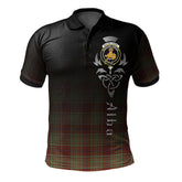 MacGillivray Hunting Ancient Tartan Polo Shirt - Alba Celtic Style