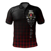 MacNaughton (Logan) Tartan Polo Shirt - Alba Celtic Style