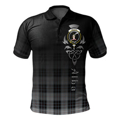 MacRae Dress Tartan Polo Shirt - Alba Celtic Style