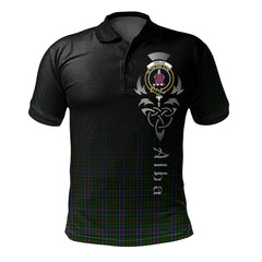 Ogilvie (Ogilvy) of Inverarity Ochterlonie Tartan Polo Shirt - Alba Celtic Style