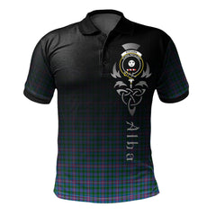 Pitcairn Hunting Tartan Polo Shirt - Alba Celtic Style