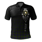 Stewart of Appin Hunting Tartan Polo Shirt - Alba Celtic Style
