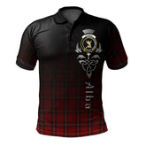 Stewart of Rothesay 01 Tartan Polo Shirt - Alba Celtic Style