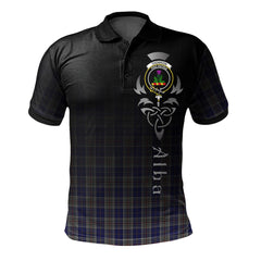 Thompson Variant Tartan Polo Shirt - Alba Celtic Style