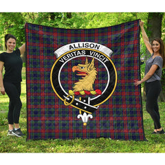 Allison (1882) Tartan Crest Quilt