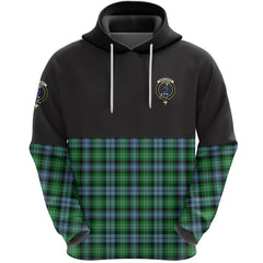 Arbuthnot Ancient Clan Half Of Tartan Hoodie