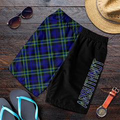 Arbuthnot Modern Tartan Crest Men's Short - Cross Style