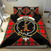 Spens (or Spence) Tartan Crest Bedding Set - Luxury Style