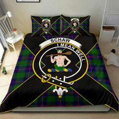 Shaw (of Sauchie) Tartan Crest Bedding Set - Luxury Style