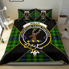 Rollo Tartan Crest Bedding Set - Luxury Style