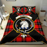 Ramsay Tartan Crest Bedding Set - Luxury Style