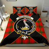 MacQuarrie Tartan Crest Bedding Set - Luxury Style
