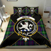Inglis Tartan Crest Bedding Set - Luxury Style