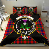 Gow Of Skeoch Tartan Crest Bedding Set