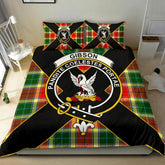 Gibson Tartan Crest Bedding Set - Luxury Style