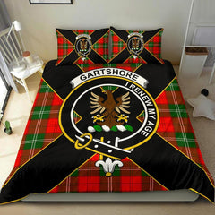 Gartshore Tartan Crest Bedding Set - Luxury Style