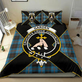 Garden Tartan Crest Bedding Set - Luxury Style