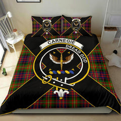 Carnegie Tartan Crest Bedding Set - Luxury Style