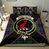Armstrong Tartan Crest Bedding Set - Luxury Style