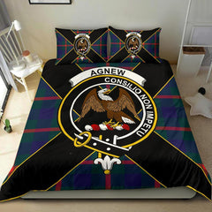 Agnew Tartan Crest Bedding Set - Luxury Style
