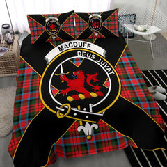 MacDuff Tartan Crest Bedding Set - Luxury Style