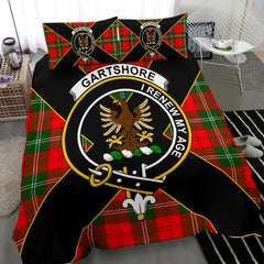 Gartshore Tartan Crest Bedding Set - Luxury Style