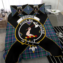 Cooper Tartan Crest Bedding Set - Luxury Style