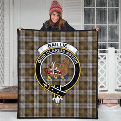 Baillie Dress Tartan Crest Quilt