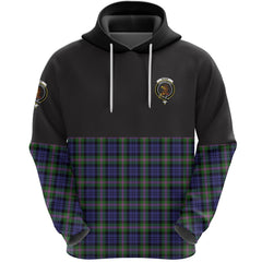 Baird Modern Clan Half Of Tartan Hoodie