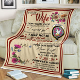 Scots Print Blanket - Lindsay Tartan Crest Blanket To My Wife Style, Gift From Scottish Husband
