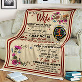 Scots Print Blanket - Sutherland II Tartan Crest Blanket To My Wife Style, Gift From Scottish Husband