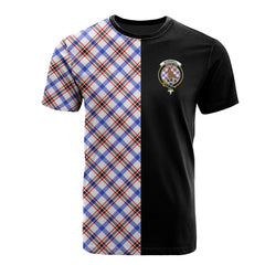 Boswell Modern Tartan T-Shirt Half of Me - Cross Style