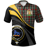 Bruce of Kinnaird Tartan Polo Shirt - Royal Coat Of Arms Style