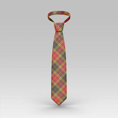 Buchanan Old Set Weathered Tartan Classic Tie