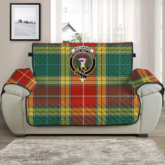 Buchanan Old Sett Tartan Crest Sofa Protector