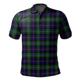 Calder Modern Tartan Polo Shirt