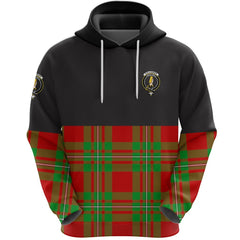 Callander Modern Clan Half Of Tartan Hoodie