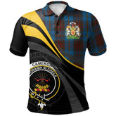 Cameron Hunting Tartan Polo Shirt - Royal Coat Of Arms Style