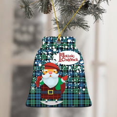 Campbell Ancient 01 Tartan Christmas Ceramic Ornament - Santa Style