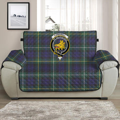 Campbell Argyll Modern Tartan Crest Sofa Protector