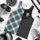 Campbell Dress Ancient Tartan Crest Men's Tank Top - Cross Style