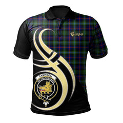 Campbell of Cawdor Modern Tartan Polo Shirt - Believe In Me Style
