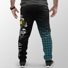 Campbell Of Cawdor Ancient Tartan Crest Jogger Sweatpants - Alba Celtic Style