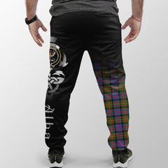 Carnegie Ancient Tartan Crest Jogger Sweatpants - Alba Celtic Style
