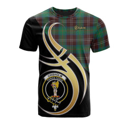 Chisholm Hunting Modern Tartan T-shirt - Believe In Me Style